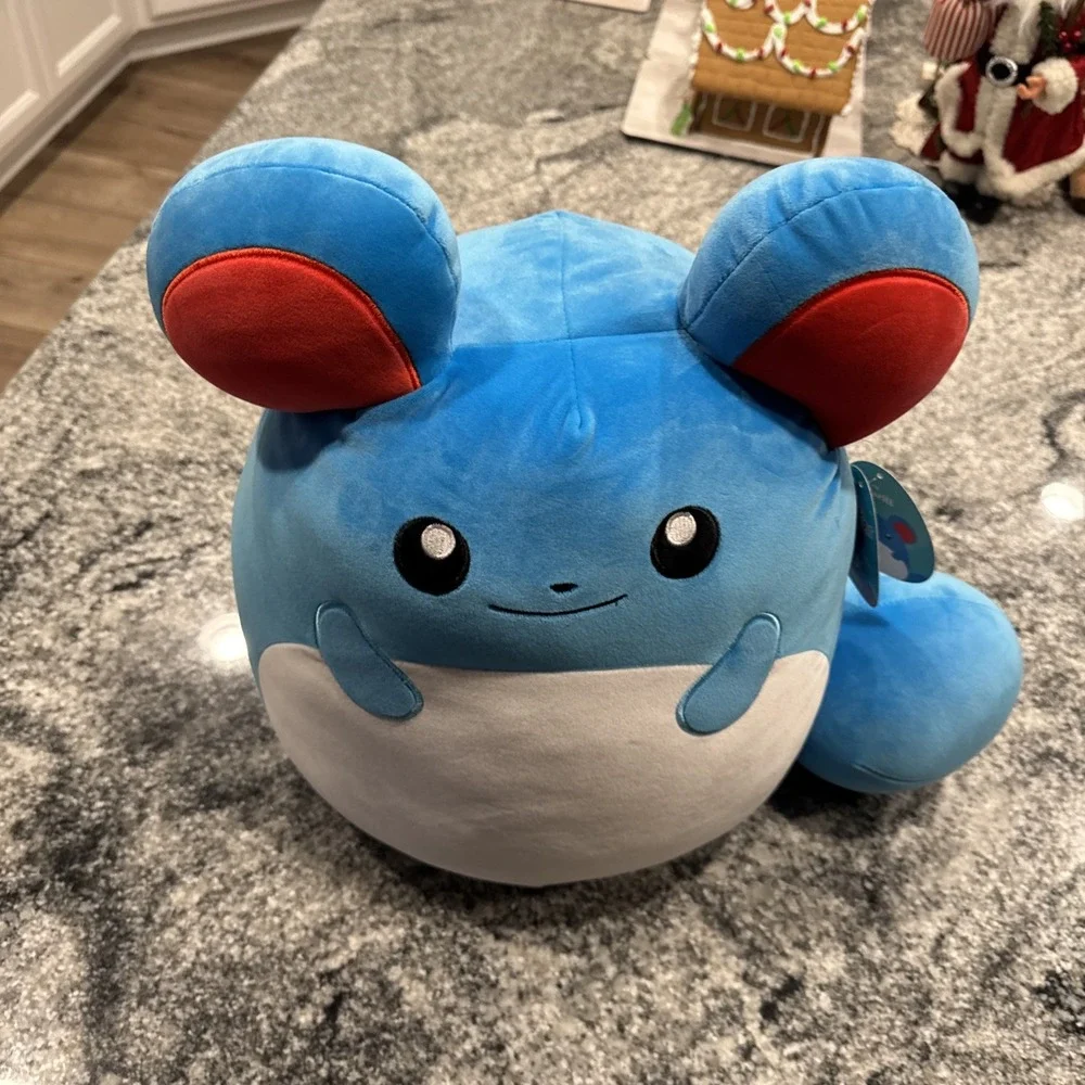 NWT Squishmallows 14-Inch Marill‎ Pokemon Plush So Soft And Cuddly